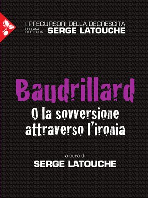 cover image of Baudrillard
